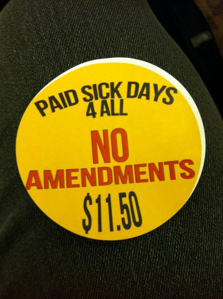 Paid Sick Days for All